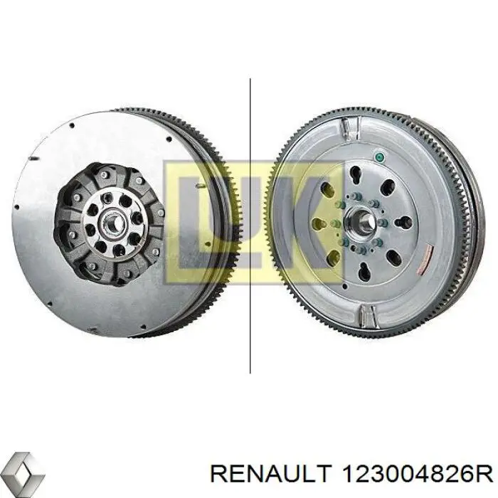 123004826R Renault (RVI) volante de motor