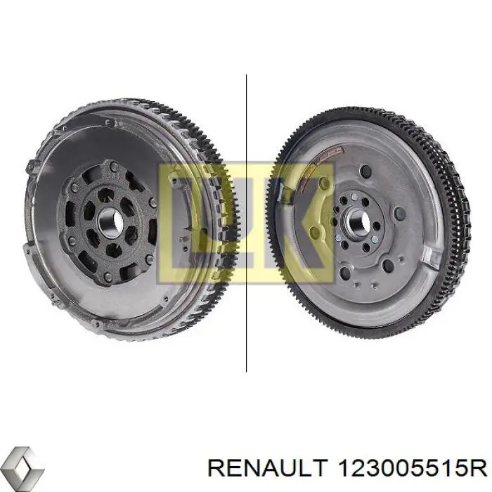 Маховик двигателя Renault (RVI) 123005515R цена, от 301.67 USD