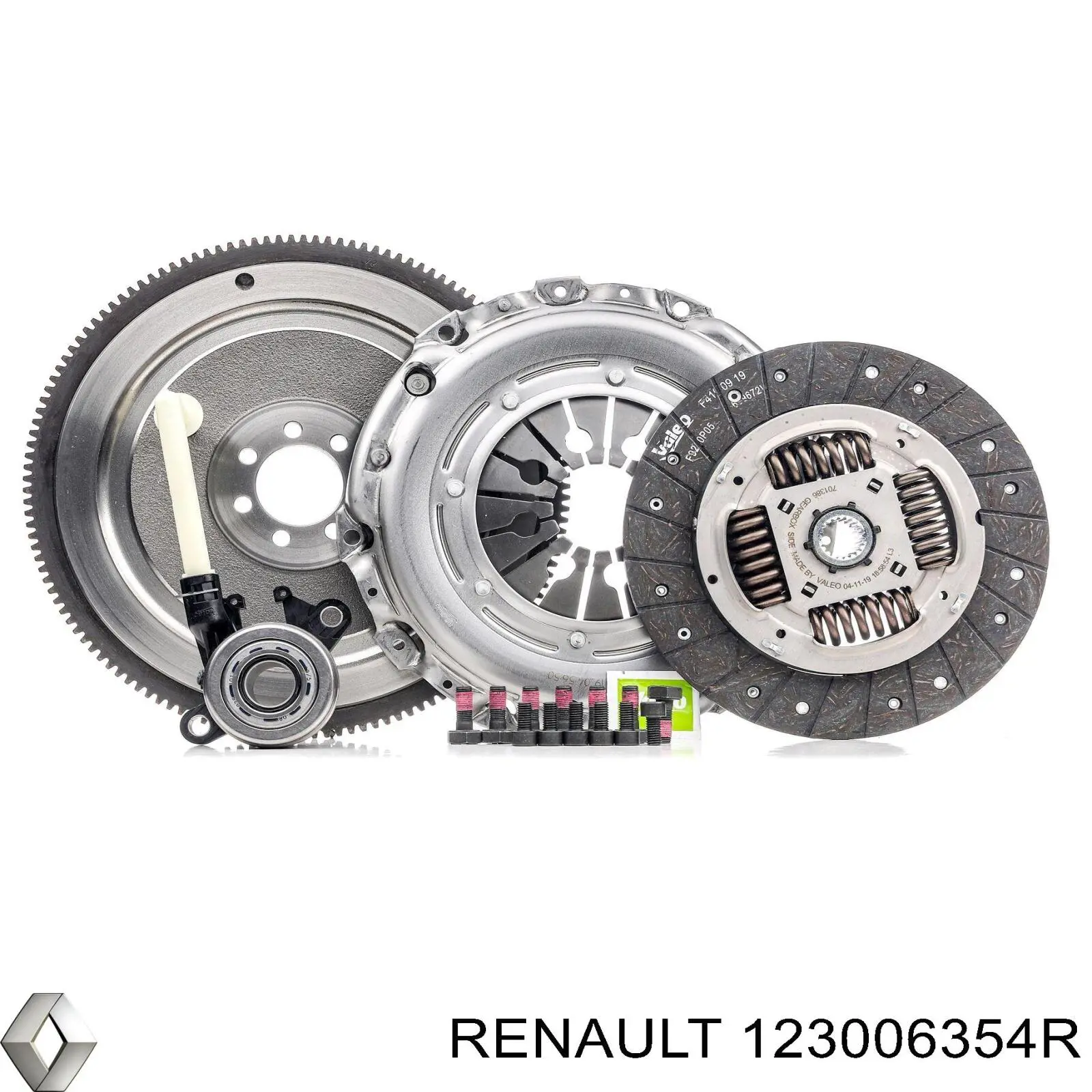 Volante motor 123006354R Renault (RVI)