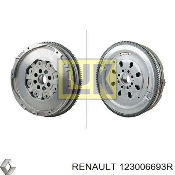 123006693R Renault (RVI) volante de motor