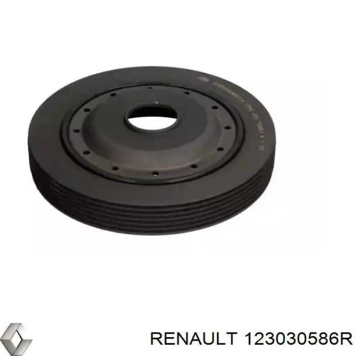 123030586R Renault (RVI) Шкив коленчатого вала