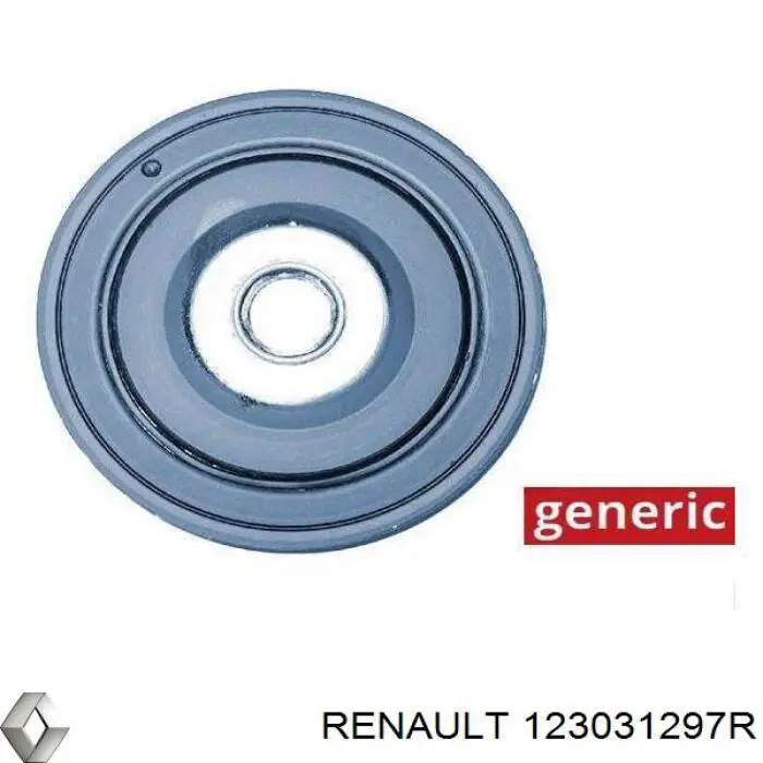 Шкив коленвала (демпфер) Renault (RVI) 123031297R цена, от 214.64 USD