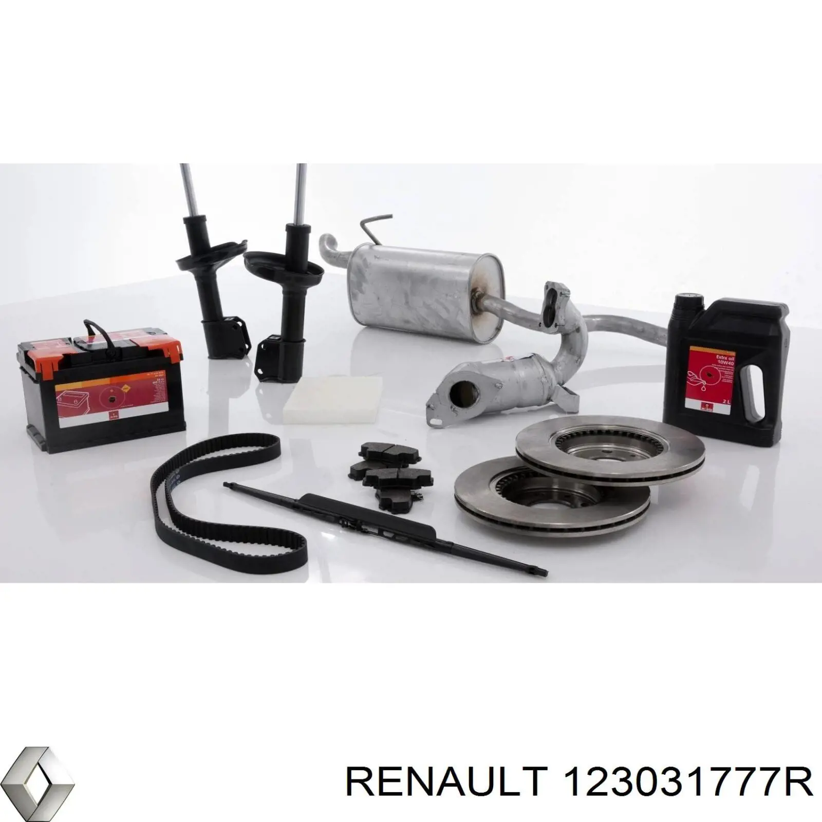 Шкив коленвала 123031777R Renault (RVI)