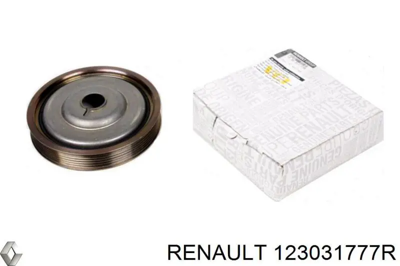 Шкив коленвала (демпфер) Renault (RVI) 123031777R цена, от 38.77 USD
