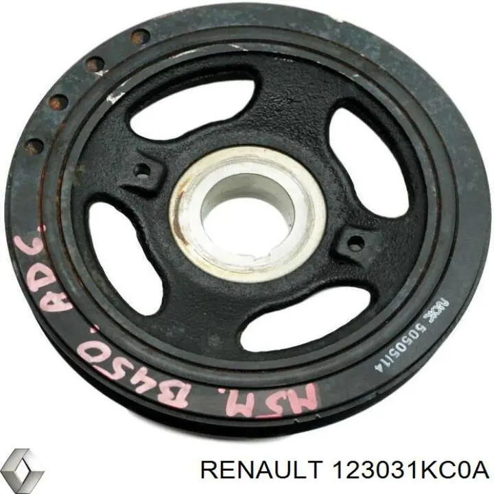 123031KC0A Renault (RVI) шкив коленвала