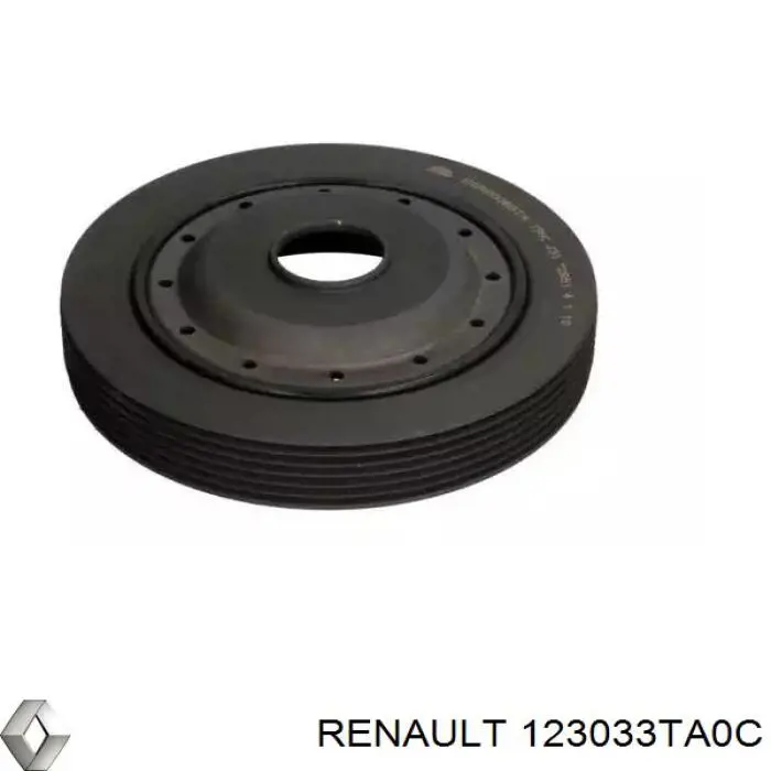 Купить 123033TA0C Renault (RVI) Шкив-демпфер коленвала