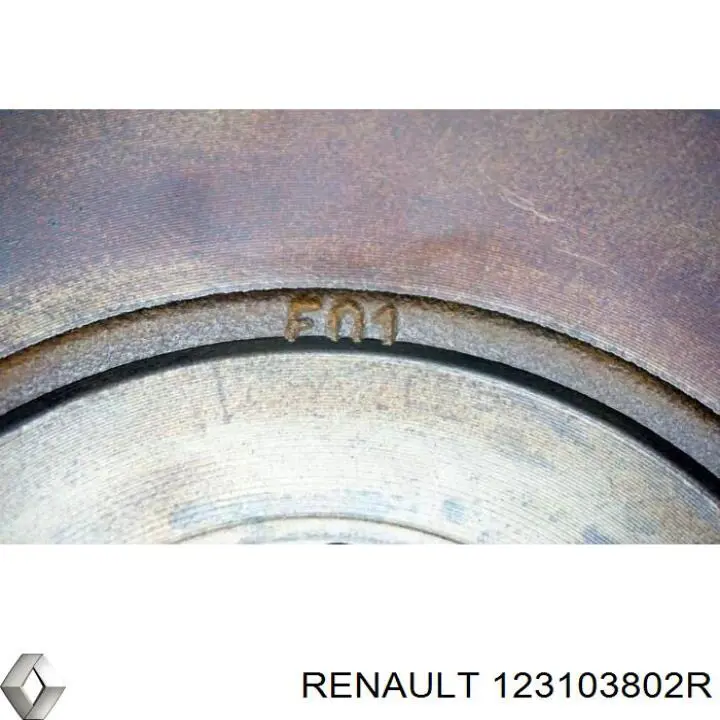123103802R Renault (RVI) Демпферный маховик