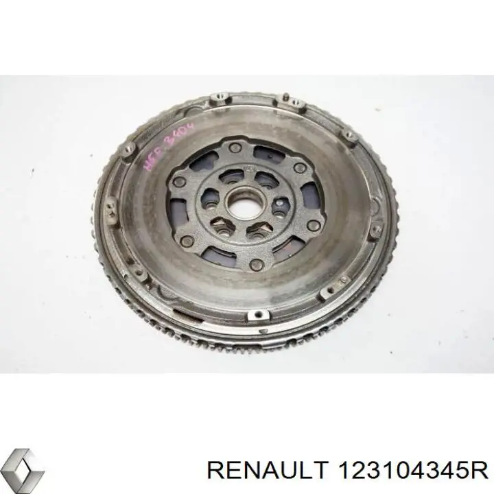 123104345R Renault (RVI) volante de motor