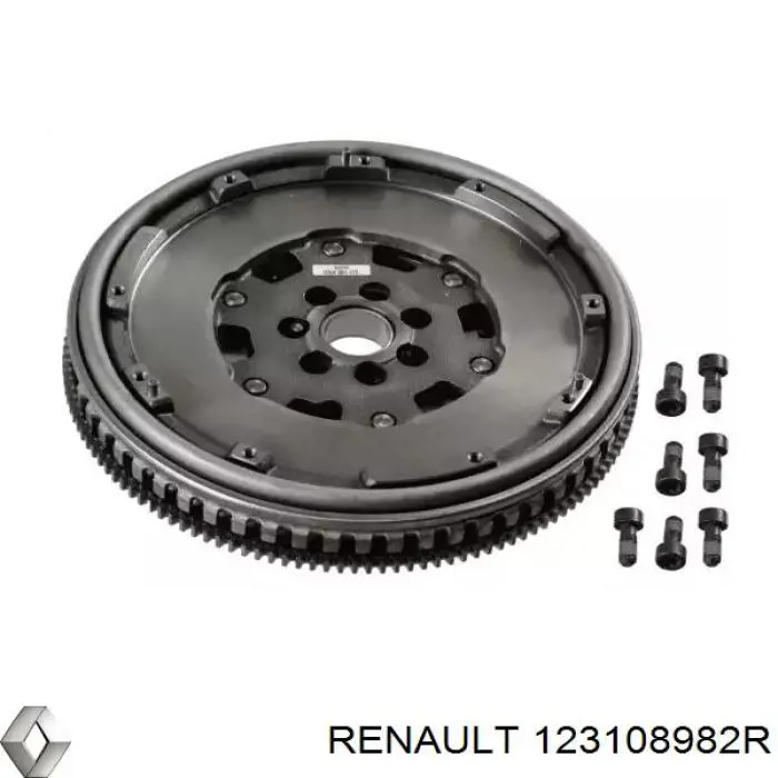 123108982R Renault (RVI) маховик