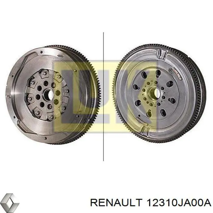 Маховик двигателя Renault (RVI) 12310JA00A цена, от 453.59 USD