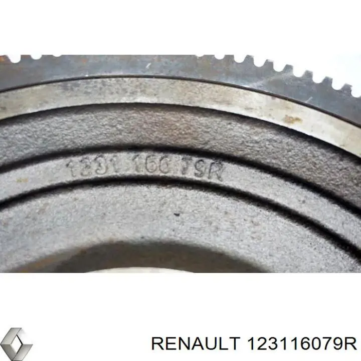 Маховик 123116079R Renault (RVI)