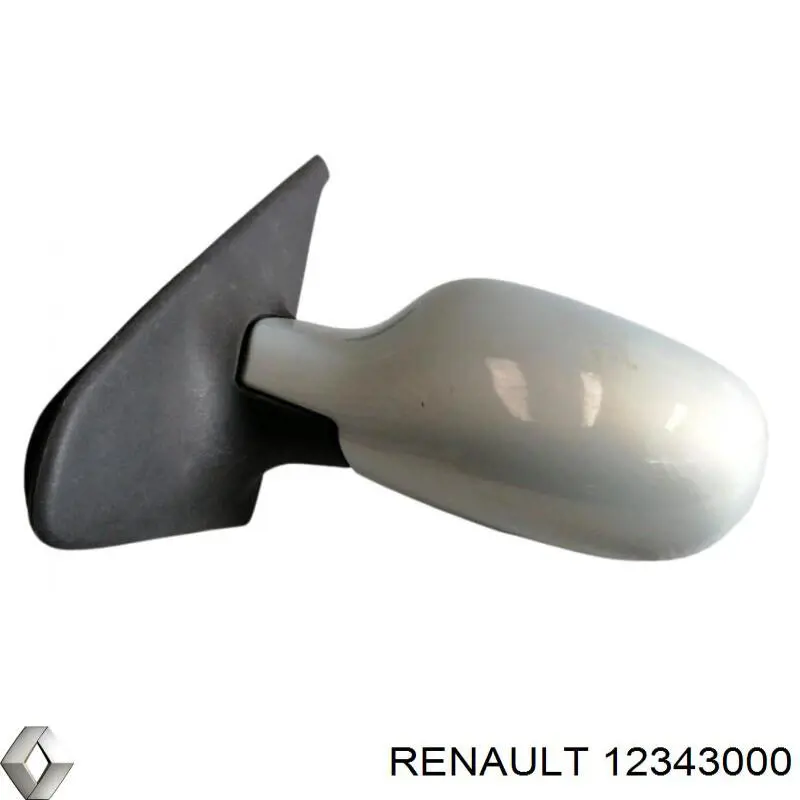 Левое боковое зеркало 12343000 Renault (RVI)