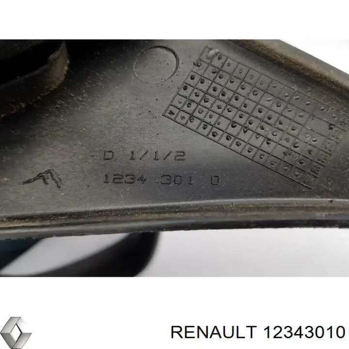 Купить 12343010 Renault (RVI) Боковое зеркало заднего вида правое
