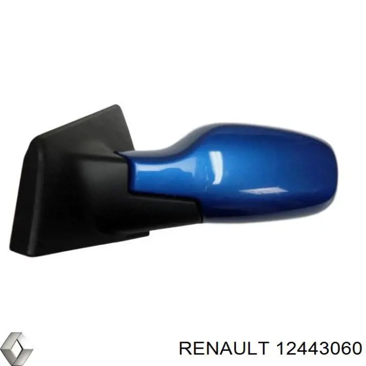 Левое боковое зеркало 12443060 Renault (RVI)