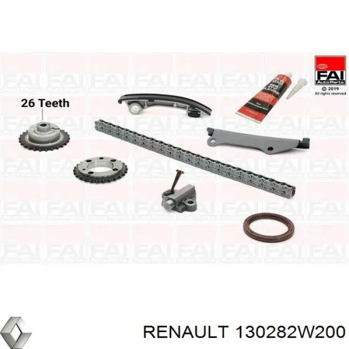 130282W200 Renault (RVI) Цепь