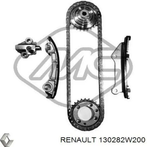 Купить 130282W200 Renault (RVI) Цепь ГРМ, распредвала