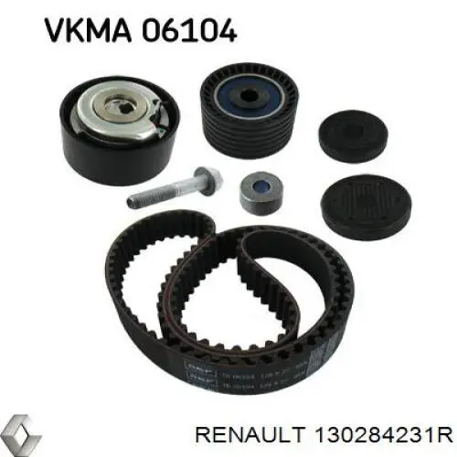 Correa distribucion 130284231R Renault (RVI)