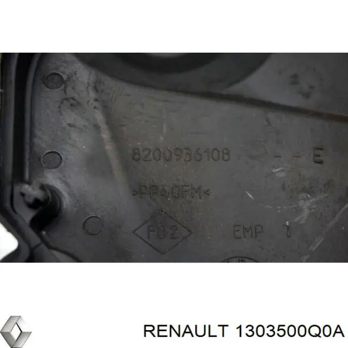 Купить 1303500Q0A Renault (RVI) Внутренний кожух ремня ГРМ