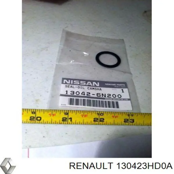 Сальник распредвала двигателя передний Renault (RVI) 130423HD0A