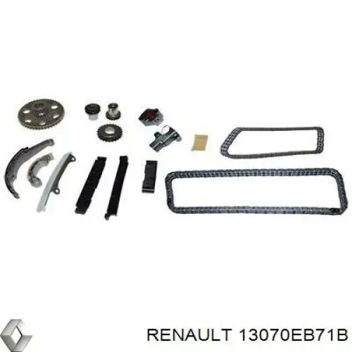 13070EB71B Renault (RVI) reguladora de tensão da cadeia do mecanismo de distribuição de gás