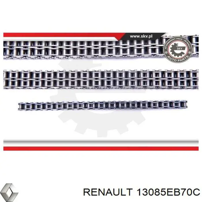 Успокоитель цепи ГРМ, левый Renault (RVI) 13085EB70C цена, от 7.91 USD
