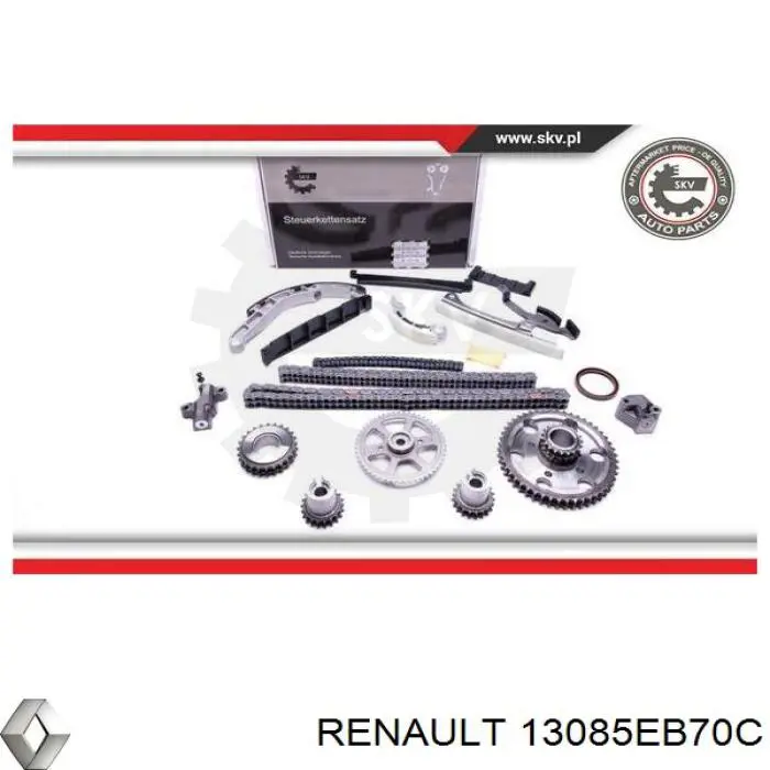 Успокоитель цепи ГРМ, левый 13085EB70C Renault (RVI)