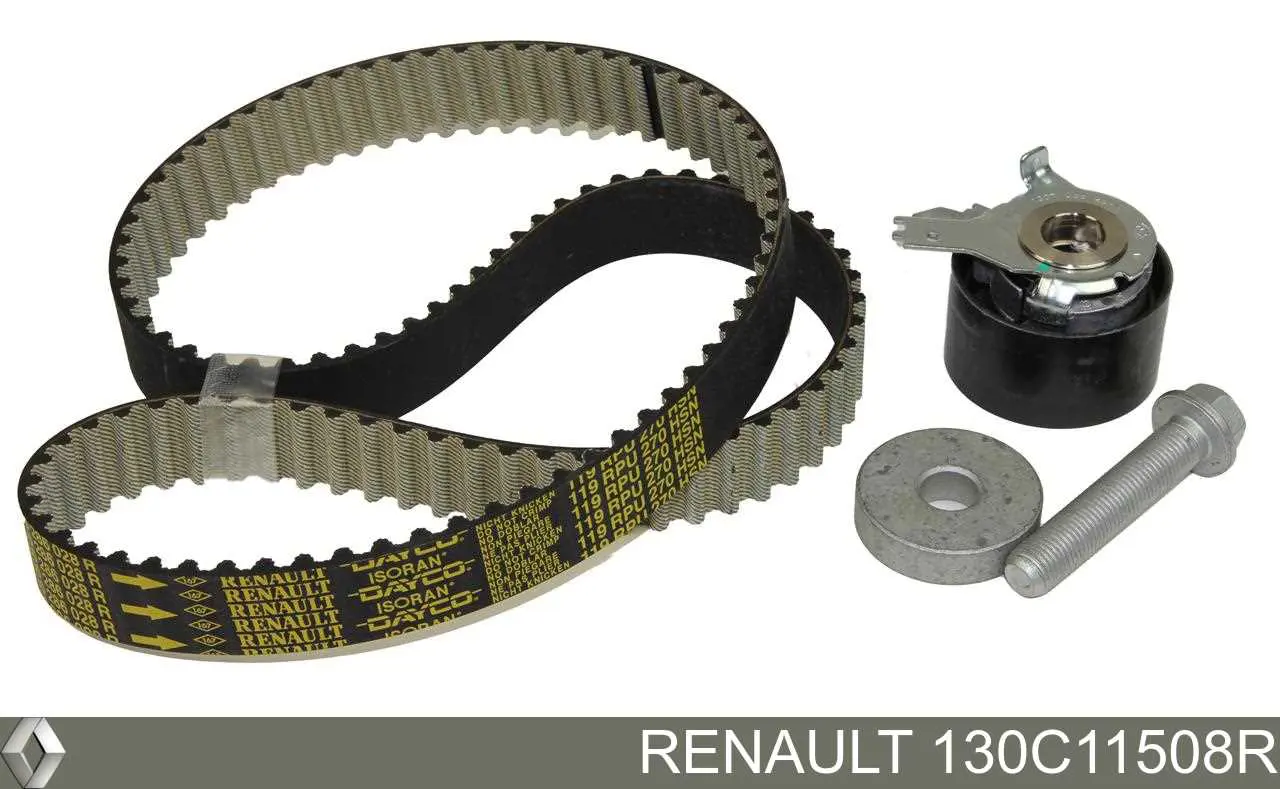 130C11508R Renault (RVI) correia do mecanismo de distribuição de gás, kit