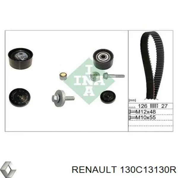 Комплект ГРМ 130C13130R Renault (RVI)