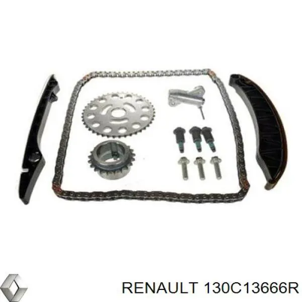 Цепь ГРМ, комплект Renault (RVI) 130C13666R
