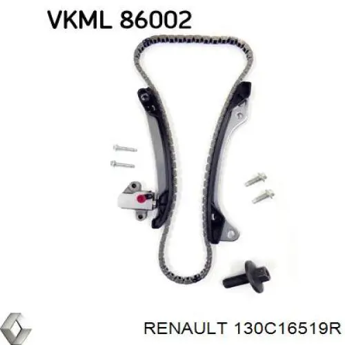 130C16519R Renault (RVI) Цепь ГРМ, комплект, верхняя