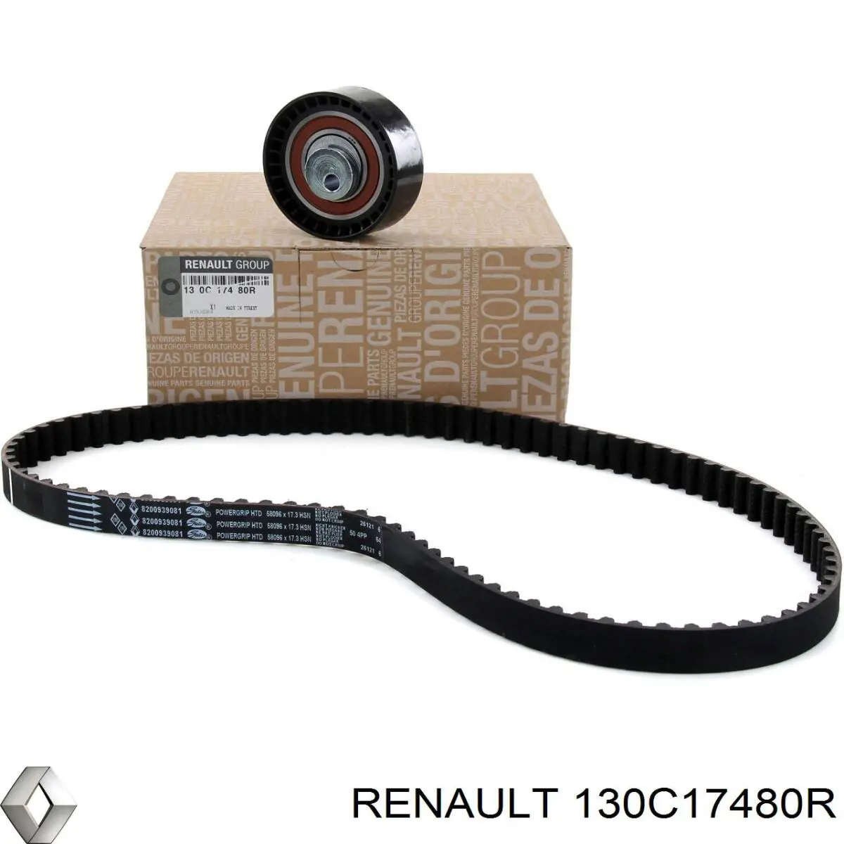 130C17480R Renault (RVI) Комплект ремня ГРМ