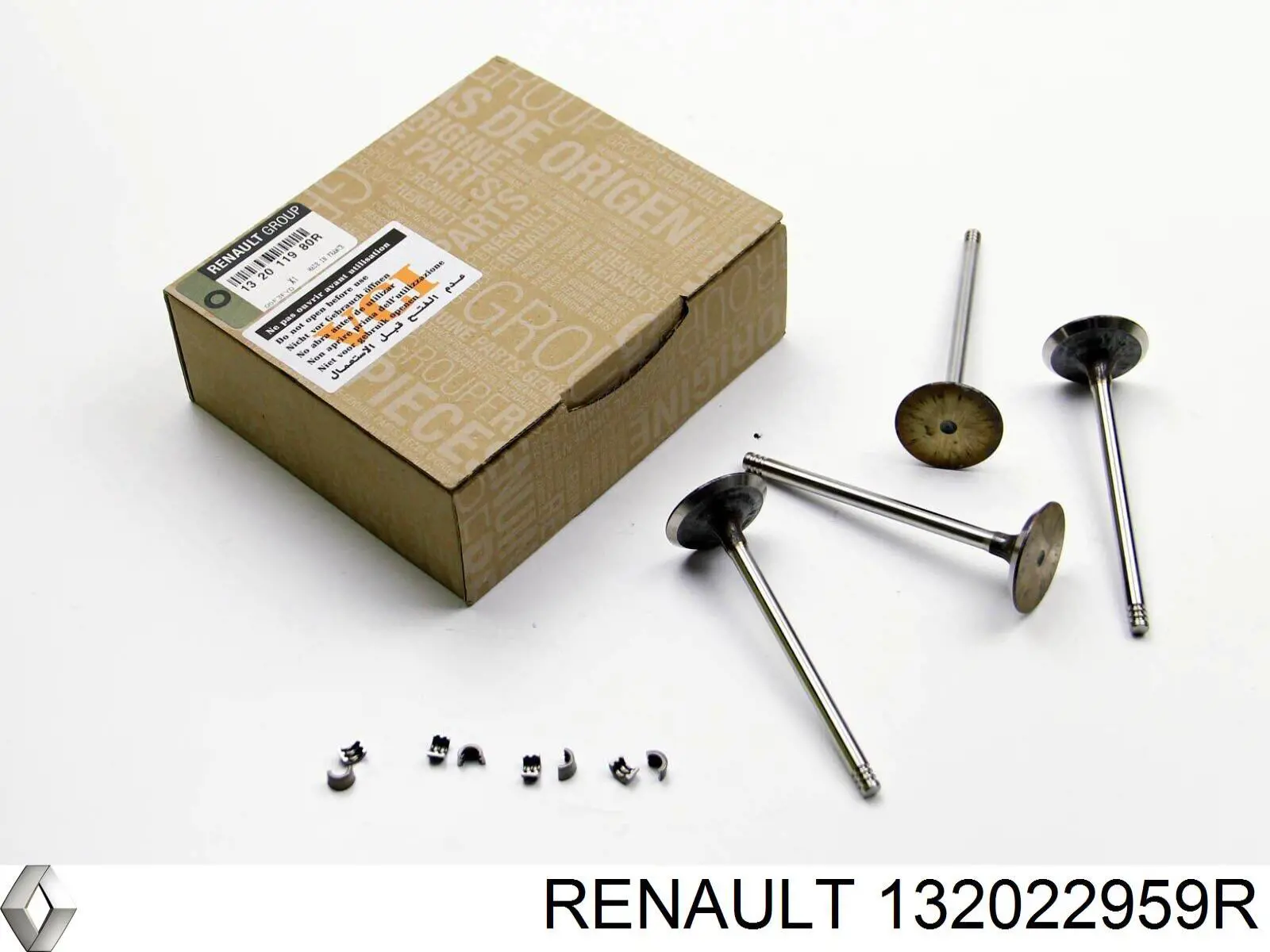 Выпускной клапан двигателя Renault (RVI) 132022959R цена, от 23.49 USD