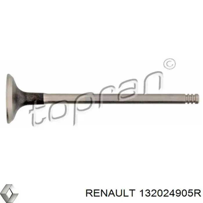 132024905R Renault (RVI) клапан выпускной