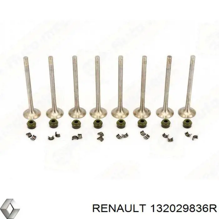 Клапан выпускной Renault (RVI) 132029836R