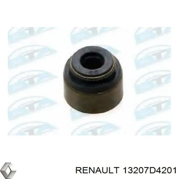 13207D4201 Renault (RVI) сальник клапана (маслосъемный, впуск/выпуск)