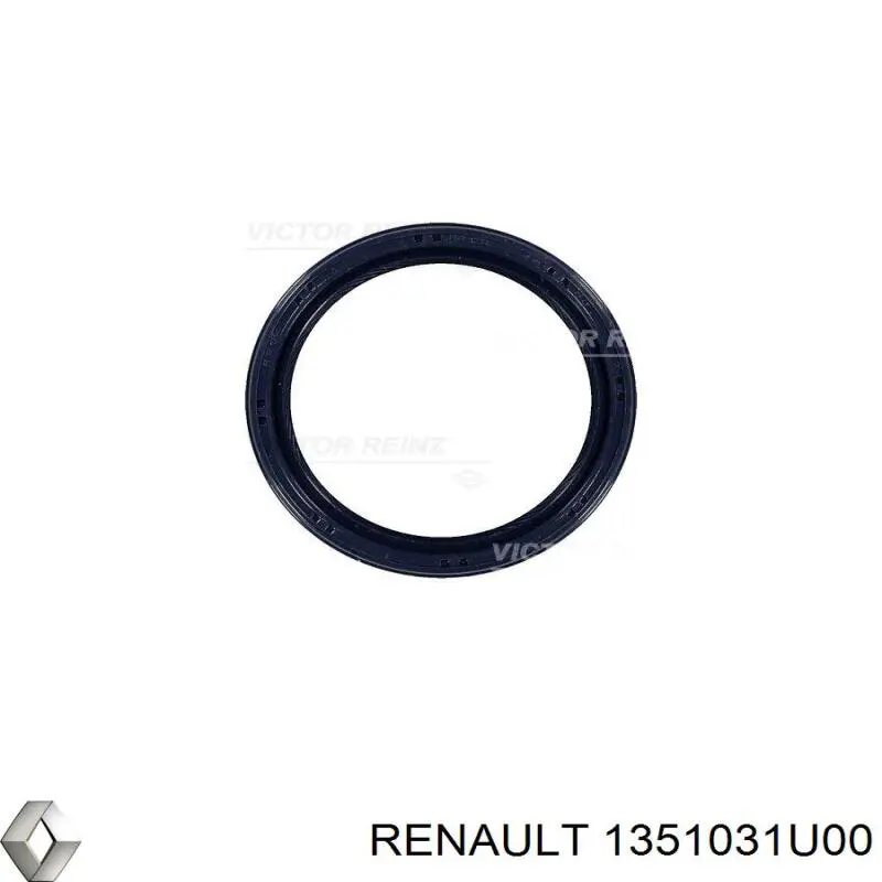 Сальник коленвала двигателя передний 1351031U00 Renault (RVI)