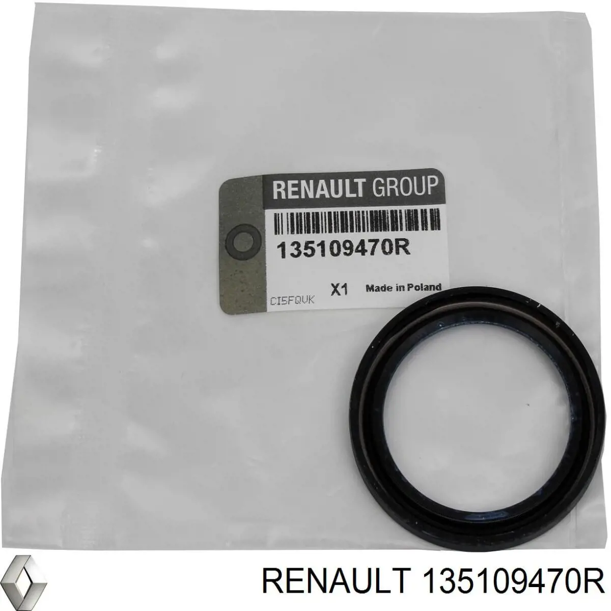 Сальник коленчатого вала Renault (RVI) 135109470R цена, от 18.79 USD