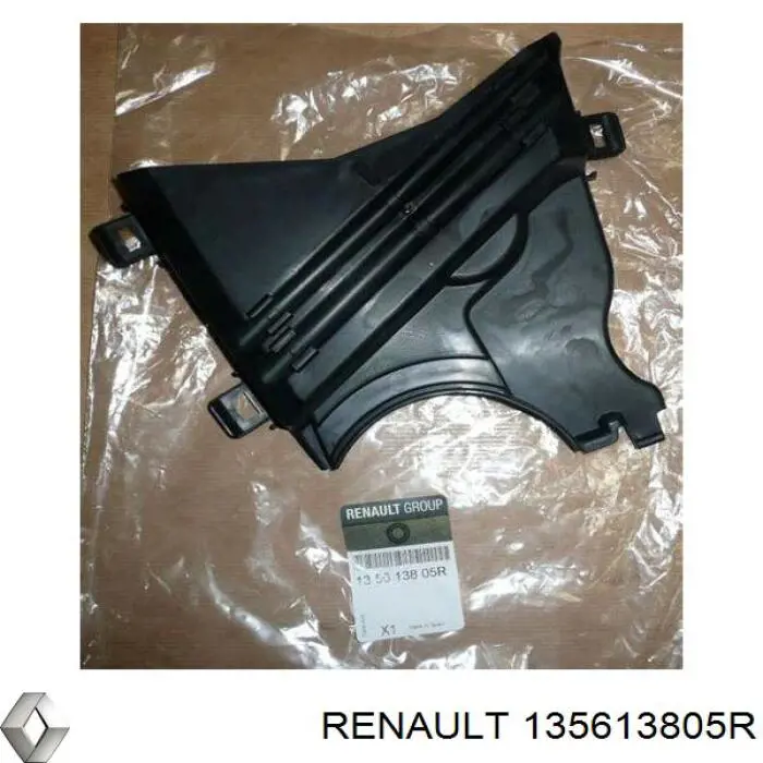 Купить 135613805R Renault (RVI) Нижняя защита ремня ГРМ