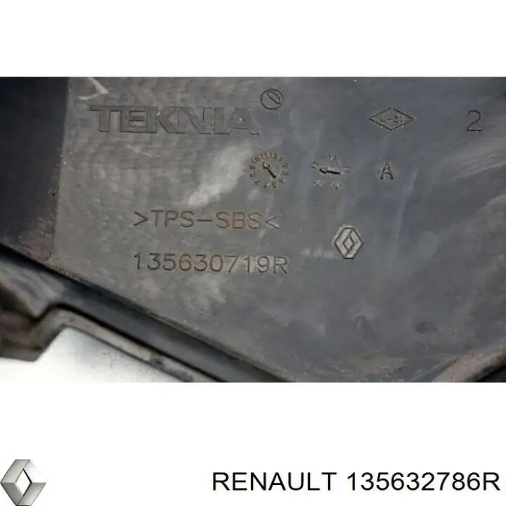 Купить 135632786R Renault (RVI) Верхний кожух ремня ГРМ