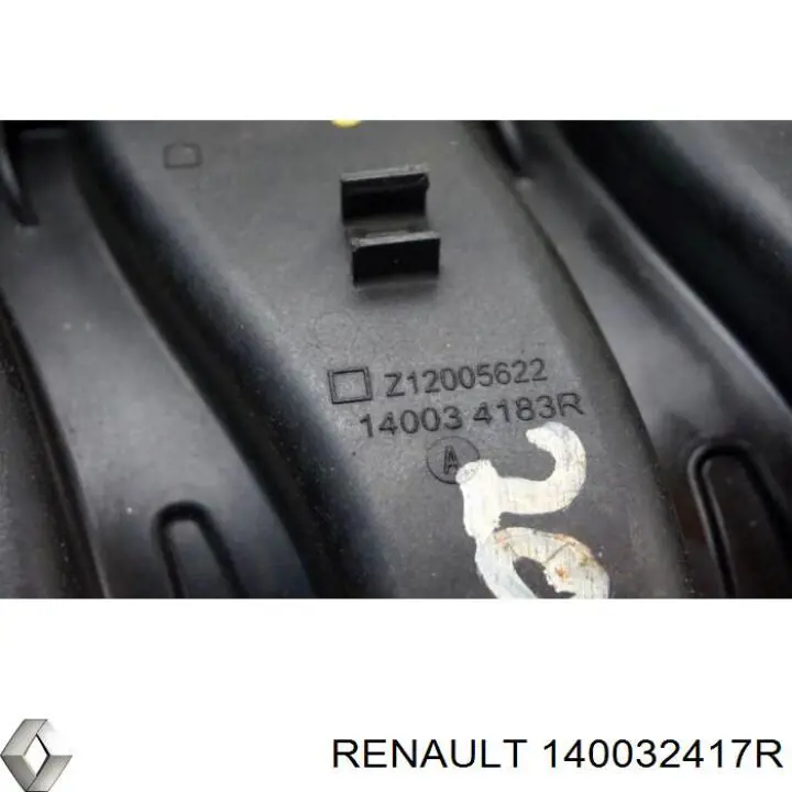 140032417R Renault (RVI) tubo coletor de admissão