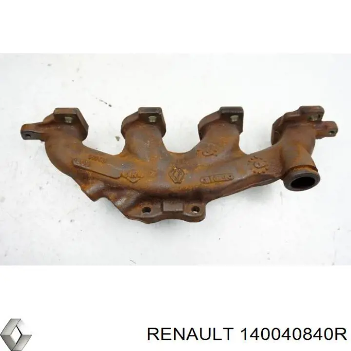 Tubo coletor de escape para Renault Kangoo II KW0, KW1