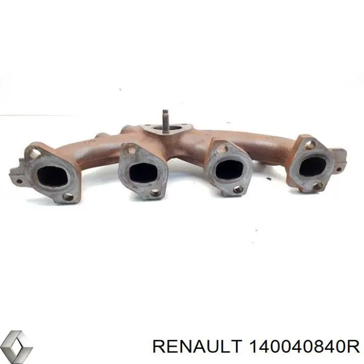 Tubo coletor de escape para Renault Kangoo II KW0, KW1