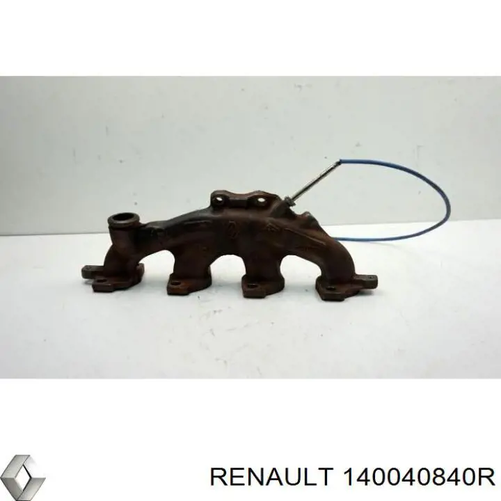 Tubo coletor de escape Renault Kangoo II KW0, KW1