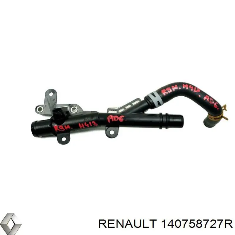 140758727R Renault (RVI) фланец системы охлаждения (тройник)