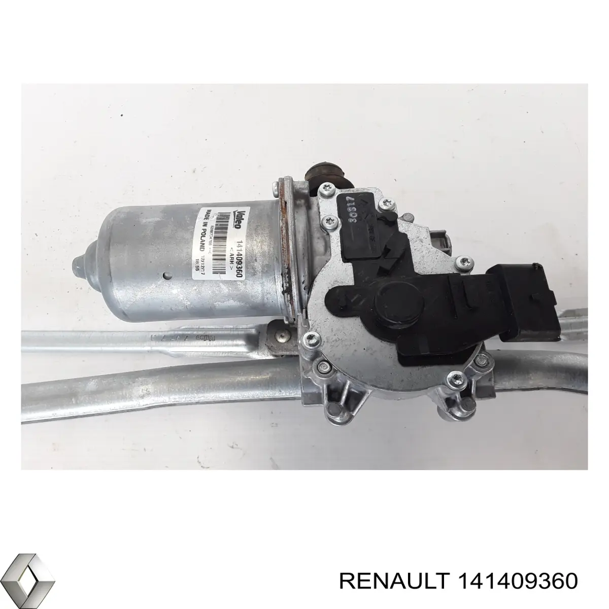 Мотор стеклоочистителя лобового стекла Renault (RVI) 141409360