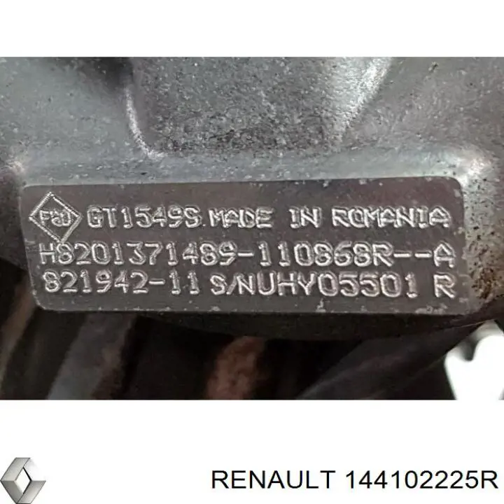 Купить 144115133R Renault (RVI) Турбоком
