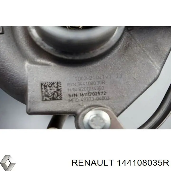 Турбонагнетатель Renault (RVI) 144108035R цена, от 146.56 USD