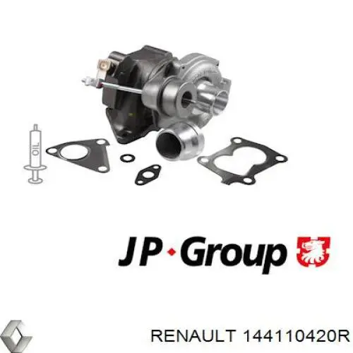 144110420R Renault (RVI) турбина