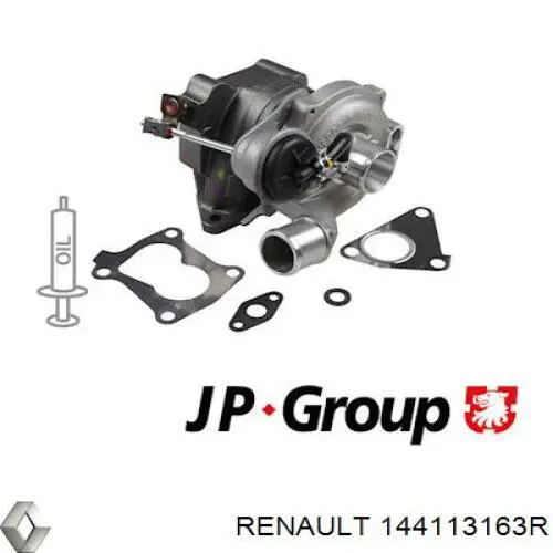 Купить 144113163R Renault (RVI) Турбоком
