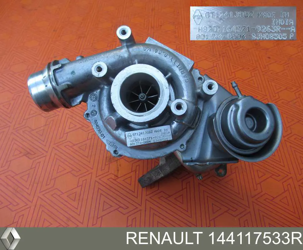 144117533R Renault (RVI) Турбонаддув